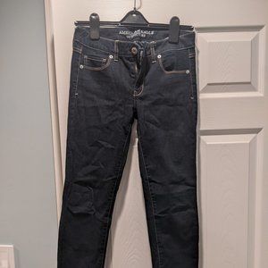 American Eagle Skinny (Super Stretch) Dark Jeans